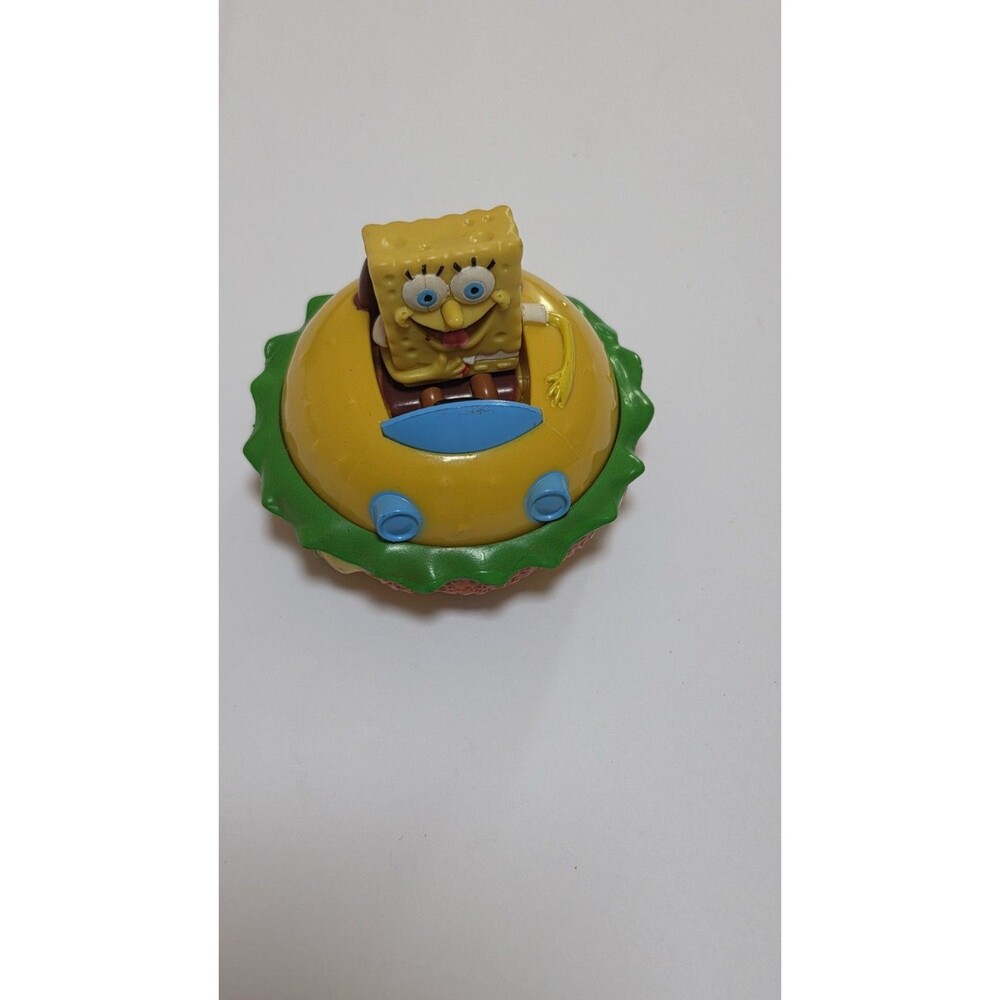 2015 Viacom DecoPac SpongeBob SquarePants Z-GO Krabby Patty Wagon Toy Car